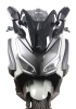 GP Kompozit Honda Forza 250 2023-2024 Uyumlu Üst Bacak Koruma Siyah