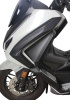 GP Kompozit Honda Forza 250 2023-2024 Uyumlu Üst Bacak Koruma Siyah