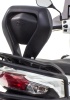 GP Kompozit Honda Dio 2021-2024 Uyumlu Sissy Bar Siyah