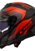 LS2 STREAM 2 FURY MAT SİYAH-GRİ-KIRMIZI KASK XL