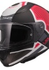 LS2 RAPID 2 GRID MAT BEYAZ-KIRMIZI KASK M