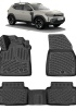 Rizline Renault Duster Eco G & E-Tech Full Hybrit 4x2 2024 Sonrası  3D Havuzlu Paspas Siyah