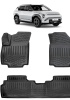 Rizline Kia EV3 2024 ve Sonrası  3D Havuzlu Paspas Siyah