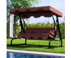Yekta 3 Kişilik Bahçe Salıncağı Balkon Salıncağı Fethiye