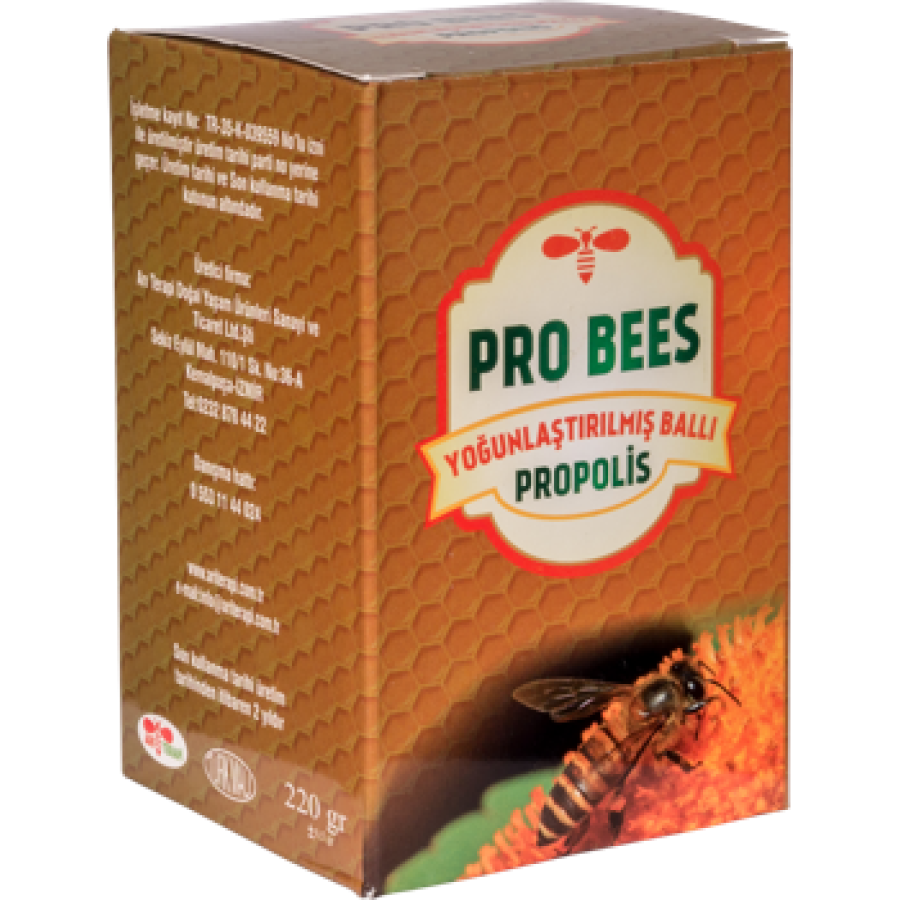 Pro Bees Yoğunlaştırılmış Ballı Propolis (220 gr.)