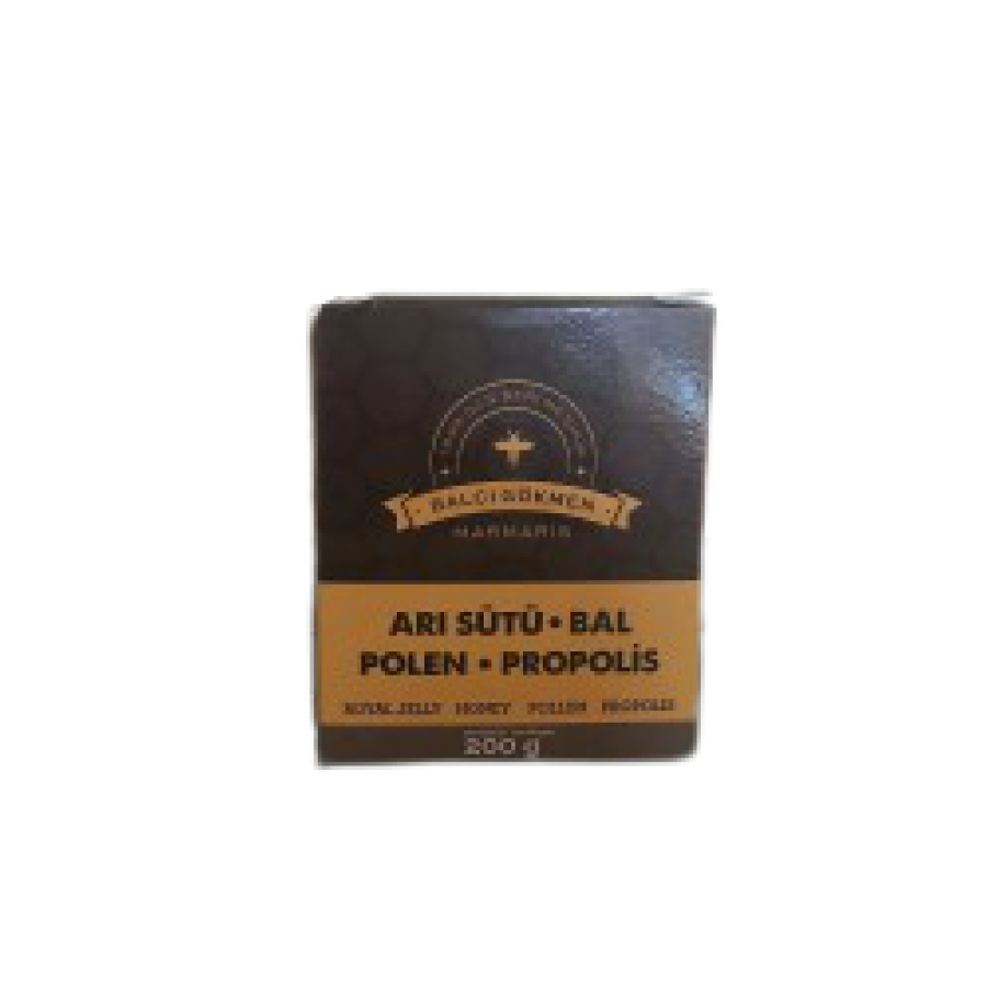 Gökmen (Arı Sütü + Bal + Polen + Propolis) (200 G)