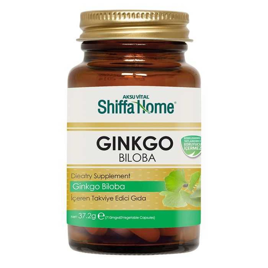 Aksu Vital Shiffa Home Gingko (620 mg x 60 Kapsül)