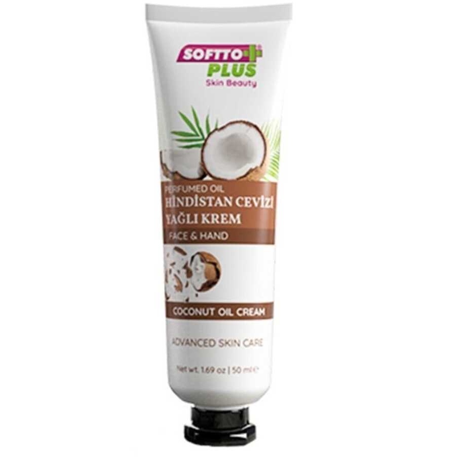 Softto Plus Hindistan Yağlı El ve Yüz Kremi 50 ml