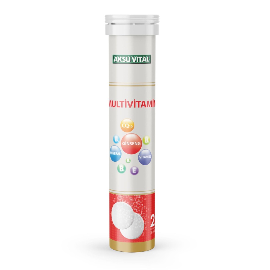 Aksu Vital Multivitamin Efervesan