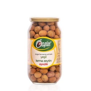 Özgün Yeşil Kırma Ayvalık Zeytin (1000 gr.)