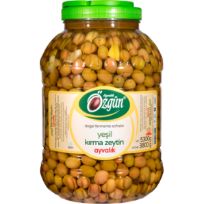 Özgün Yeşil Kırma Ayvalık Zeytin (5300 gr.)