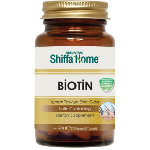 Biotin (750 mg x 60 Kapsül)