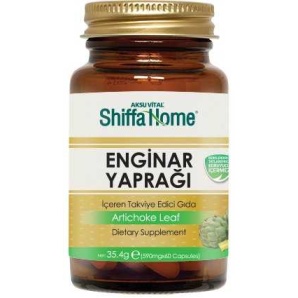Aksu Vital Shiffa Home Enginar Yaprağı (590 mg x 60 Kapsül)