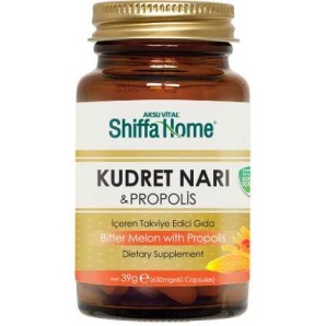 Aksu Vital Shiffa Home Kudret Narı & Propolis (650 mg x 60 Kapsül)