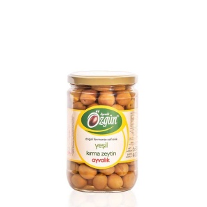 Özgün Yeşil Kırma Ayvalık Zeytin (650 gr)