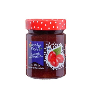 Antalya Reçelcisi Şekersiz Kızılcık Marmelatı (290 G)