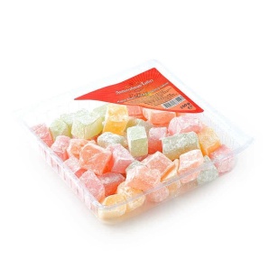 Abdurrahman Tatlıcı Çifte Kavrulmuş  Meyve Aromalı Lokum(150 gr)