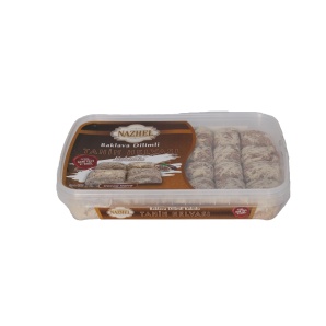 NAZHEL BAKLAVA DİLİMLİ KAKAOLU TAHİN HELVASI 450 GR