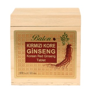 BALEN KIRMIZI KORE GİNSENG 600ML*120 TABLET