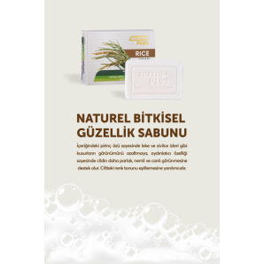 SOFTTO PLUS PİRİNÇ SABUNU 150 G.