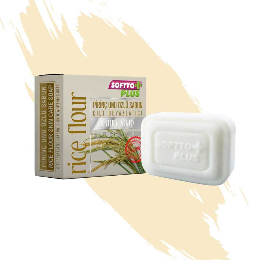 Softto Plus Pirinç Özlü  Sabun
