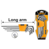Ingco Endüstriyel 9lu Uzun Alyan Anahtar Seti 1.5-10mm ING-HHK11091