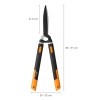 Fiskars HS86 SmartFit Teleskopik Çit Budama Makası 1013565