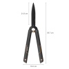 Fiskars HS22 Singlestep Çit Budama Makası Dalgalı Ağız 1001433