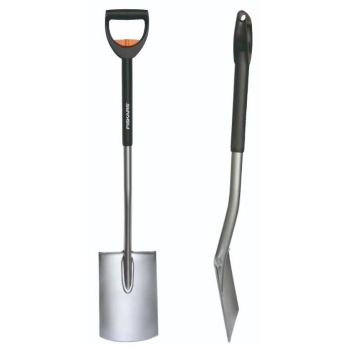 Fiskars Teleskopik Bahçe Küreği Keskin Uçlu (131300-1001567)