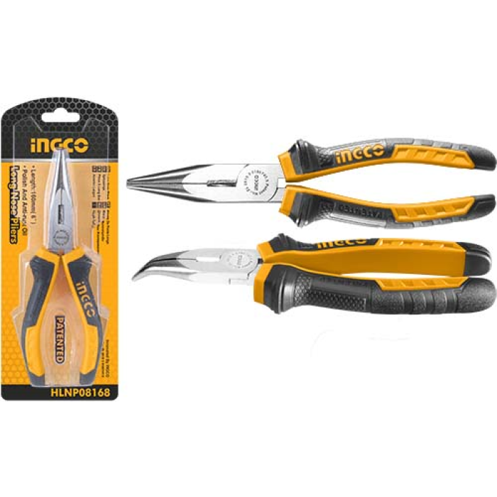 Ingco Eğri Kargaburun Pense 160mm ING-HBNP08168