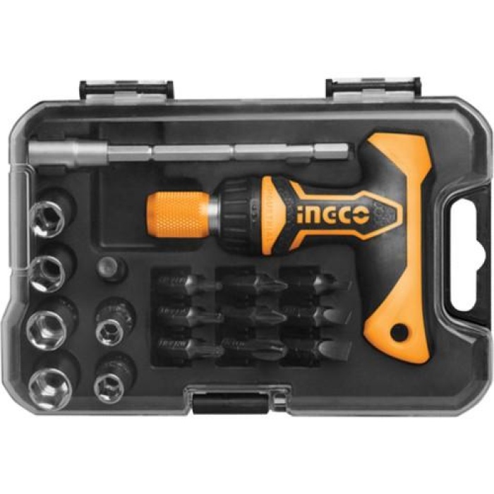 Ingco 24 Parça T-Anahtarı Tornavida Seti ING-HKSDB0188