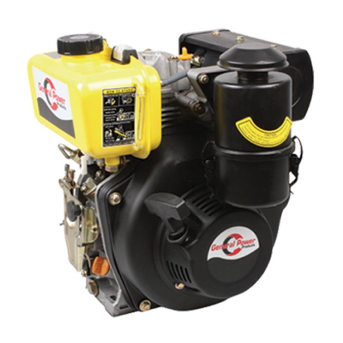 General Power GP-178 FE Dizel Tek Motor 7 Hp Kamalı Marşlı İpli