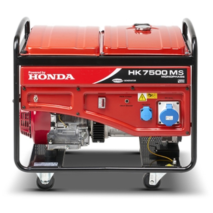 Honda HK 7500 MS Benzinli İpli Marşlı Monofaze Jeneratör 7,5 kVA