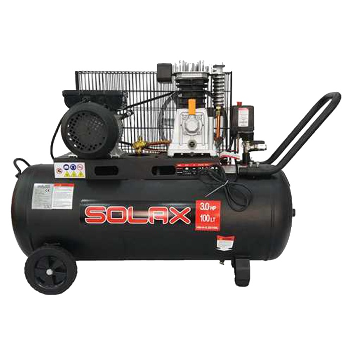 Solax BAL-0,25/8-100 Tekerlekli Hava Kompresörü 100 Litre