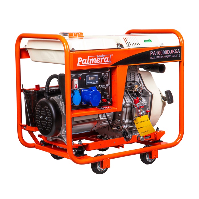 Palmera PA10000DJK5A3 EUR5 Dizel Trifaze Marşlı ATS Jeneratör 9.3 kVA