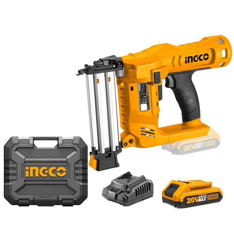 İngco Li-ion Akülü Çivi Tabancası 20V 2.0Ah ING-CBNLI2002 Balsüzen Makina