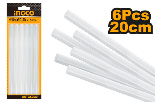 İngco Silikon Mum 20 cm 6'lı Paket 11.2 mm ING-AKTGS2061 Balsüzen Makina