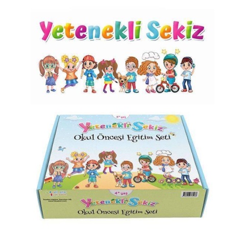 Yetenekli Sekiz Okul Öncesi Eğitim Seti (20 Kitap)