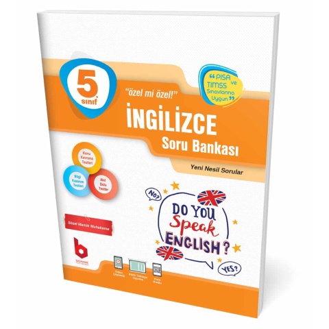 5. Sınıf İngilzce Soru Bankası Basamak Yayınları