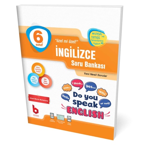 6. Sınıf İngilizce Soru Bankası Basamak Yayınları