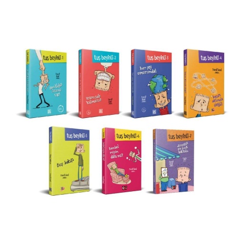 Tuş Beyinli Kitap Serisi - 7 kitap (8 Yaş ve üzeri)