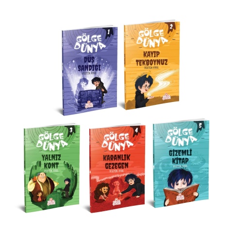 Gölge Dünya Macera Hikayeleri Serisi 5 kitap / Yasemin Aykol