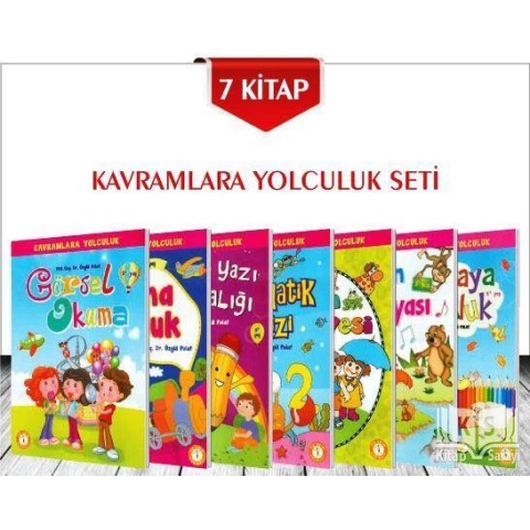 Kavramlara Yolculuk 5+ Eğitim Seti 7 Kitap İlk Adım