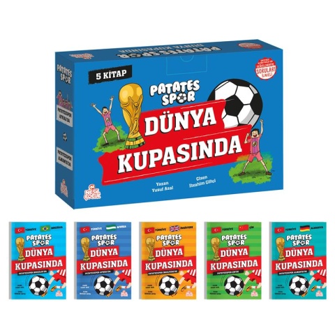 Patates Spor - 3. Set (5 Kitap)
