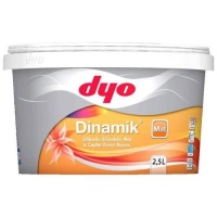 DYO DİNAMİK SİLİKON MAT İÇ CEPHE BOYASI 2,5 LT BEYAZ