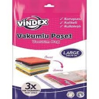 VINDEX VAKUMLU POŞET LARGE 2 Lİ (50X70)