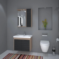 ZQDENKO MOSTAR 70 CM BANYO DLB.ALT-UST MAT GRI