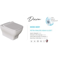 DURA PETRA RIMLESS ASMA KLZ+ULTRA SLIM YAV.KAP.K