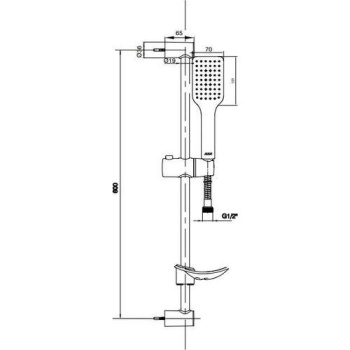 ECA  TIERA BANYO ÜST TAKIM HAREKETLİ 102146029