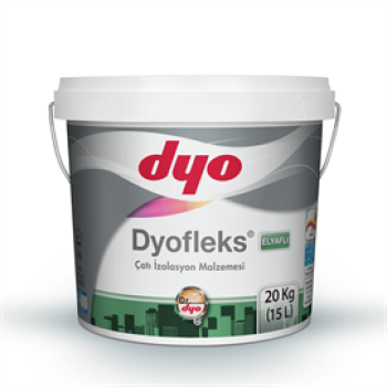 DYOFLEX ELYAFLI ÇATI İZOLASYON BEYAZ 2,5 LT